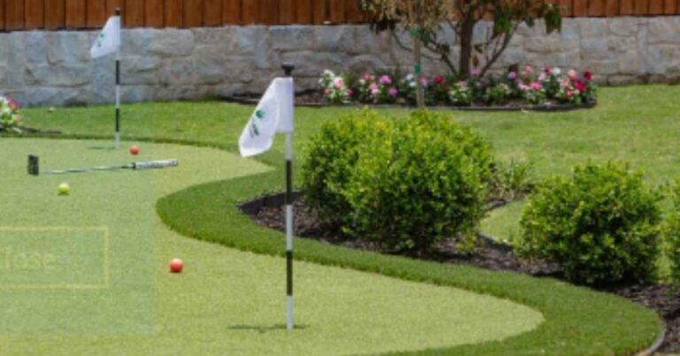 HOW DO YOU PLAY GOLF IN YOUR GARDEN